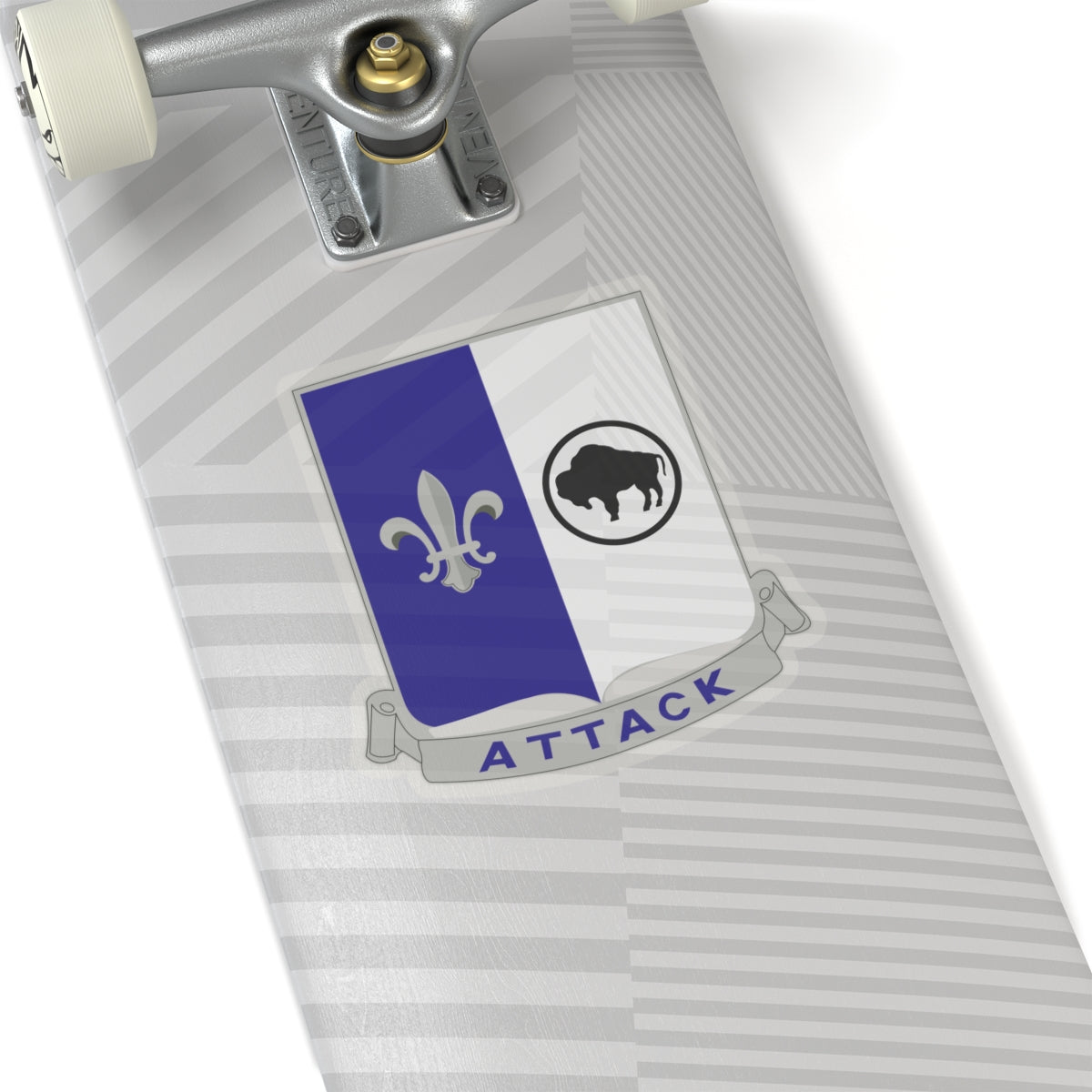 Kiss-Cut Stickers - Army - 371st Infantry Regiment - DUI (V0) wo Txt