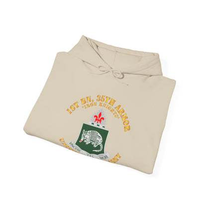 Unisex Heavy Blend™ Hooded Sweatshirt - Army - 1st Bn, 35th Armor - Iron Knights - DUI - V1 X 300