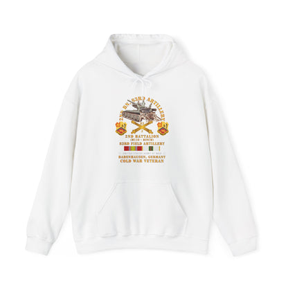 Unisex Heavy Blend™ Hooded Sweatshirt - Army - 2nd Bn 83rd Artillery w M110 - Babenhausen Germany w COLD SVC