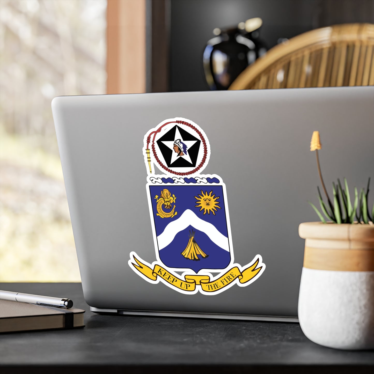 Kiss-Cut Vinyl Decals - COA - 9th Infantry Regiment