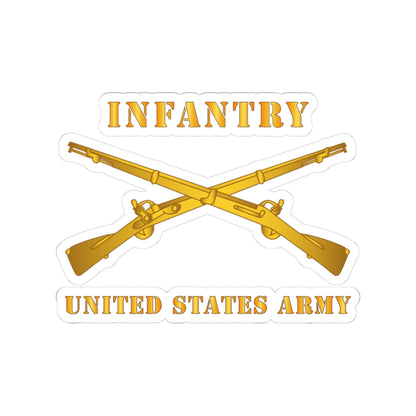 Kiss-Cut Stickers - Army - Infantry - Branch - US Army