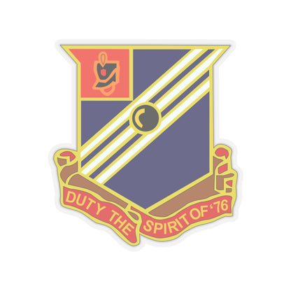 Kiss-Cut Stickers -  Army - 76th Field Artillery Regiment wo Txt X 300