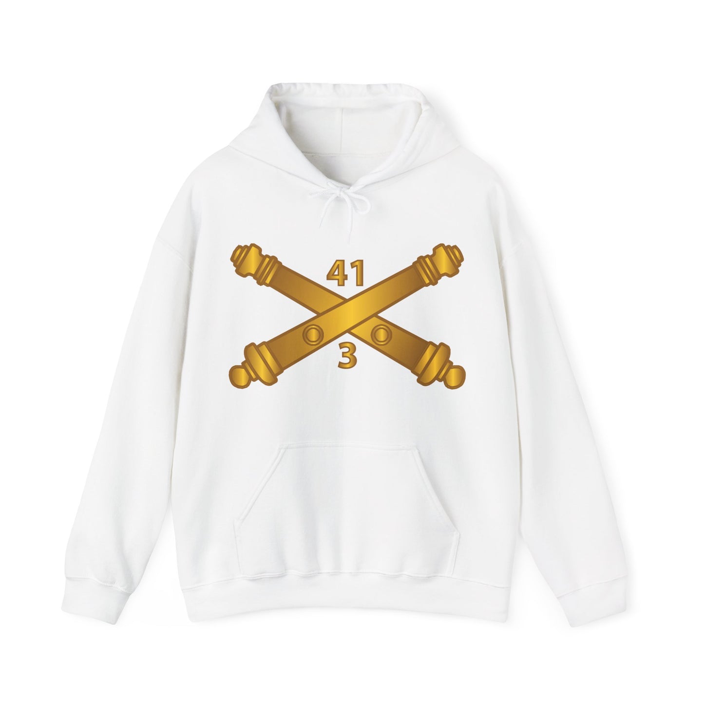Unisex Heavy Blend™ Hooded Sweatshirt - Army - 3rd Bn 41st Artillery  w Branch X 300