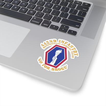 Kiss-Cut Stickers - Army - 442nd Infantry Regimental Combat Team