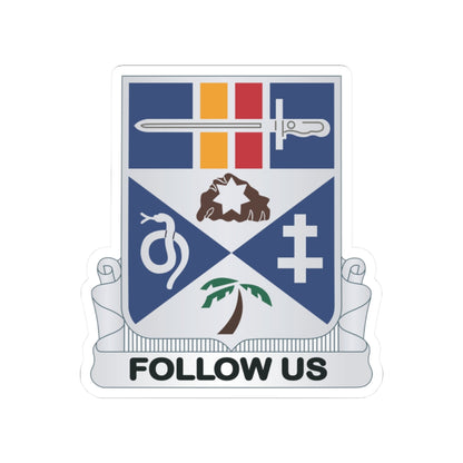 Kiss-Cut Stickers - 293rd Infantry Regiment - DUI wo Txt
