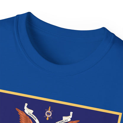 Unisex Ultra Cotton Tee - Regimental Colors  - 10th Infantry Regiment  X 300