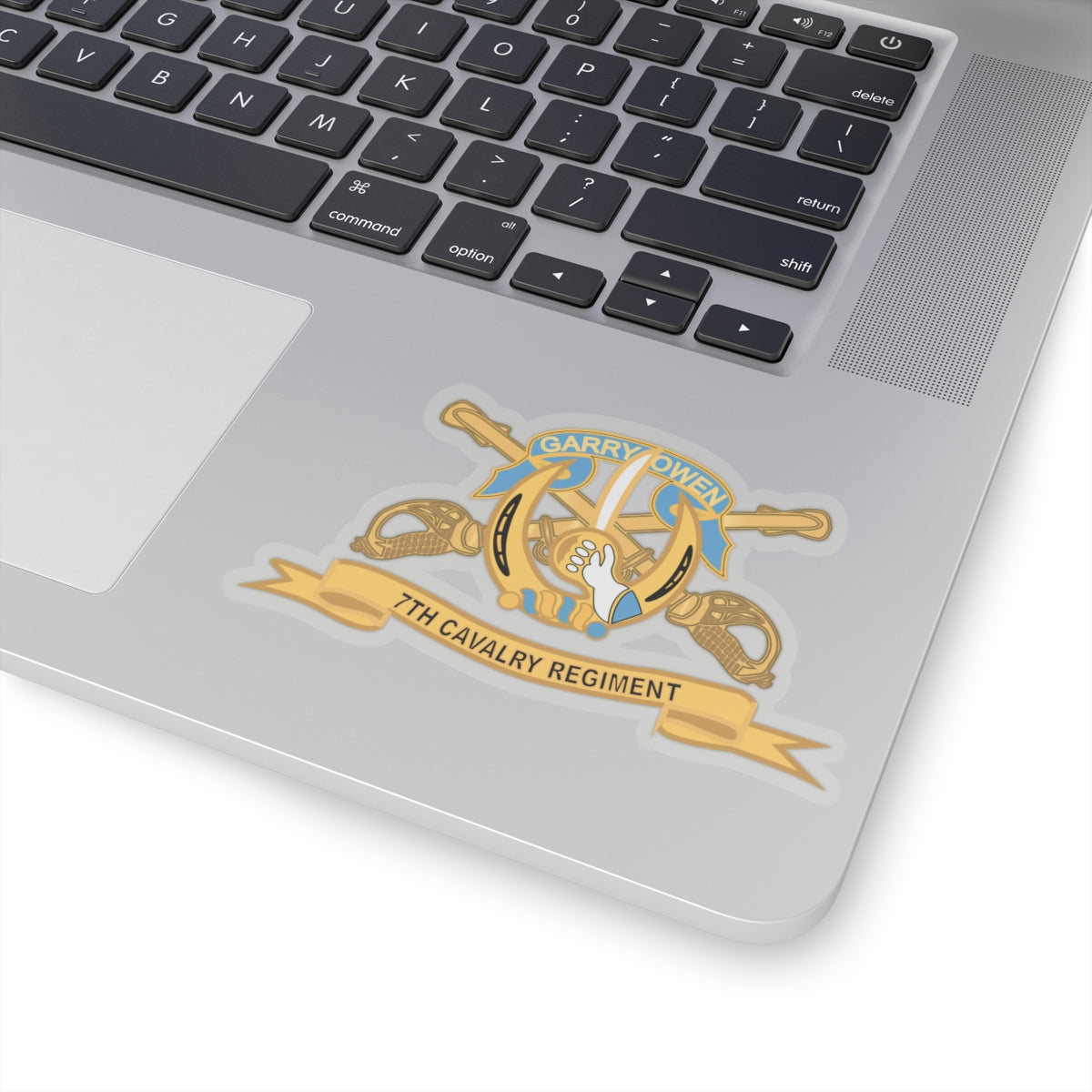 Kiss-Cut Stickers - Army  - 7th Cavalry Regiment w Br - Ribbon X 300