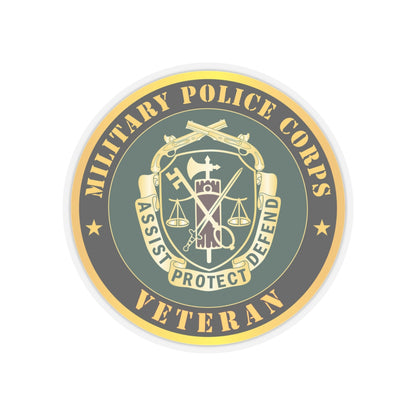 Kiss-Cut Stickers - Army - Military Police Corps Regimental Crest - Veteran