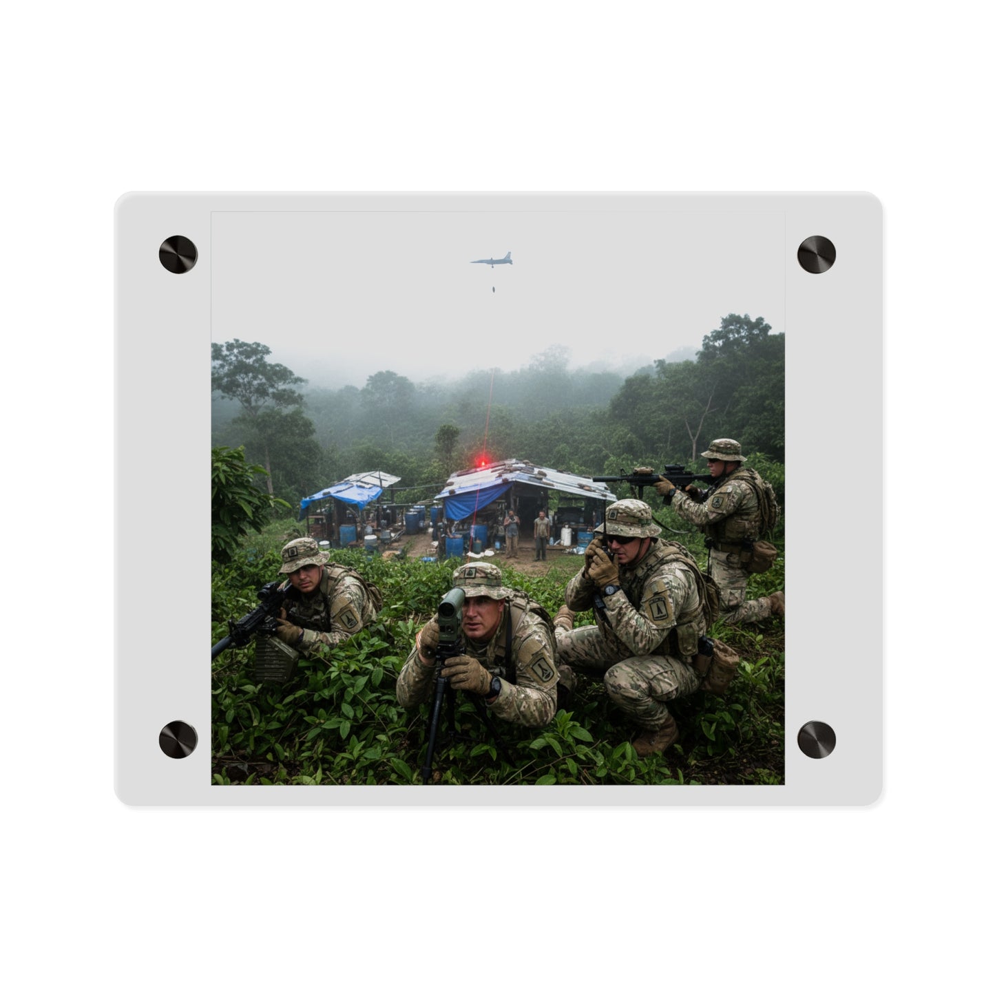 Acrylic Wall Art Panel - Jungle lab