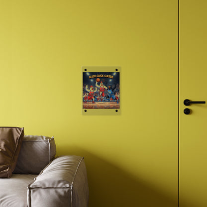 Acrylic Wall Art Panel - Chicken Classic