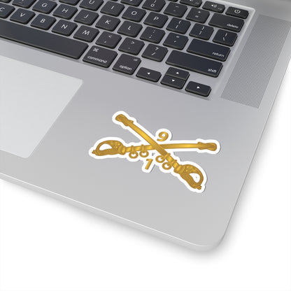 Kiss-Cut Stickers - Army - 1st Squadron, 9th Cavalry Branch wo Txt X 300
