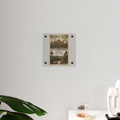 Acrylic Wall Art Panel - Battle of Kennesaw Mountain