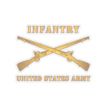 Kiss-Cut Stickers - Army - Infantry - Branch - US Army