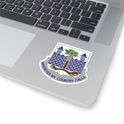 Kiss-Cut Stickers - Army -  Army -  118th Infantry Regiment - DUI wo Txt X 300