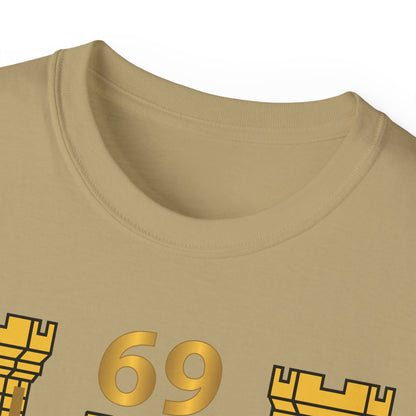 Unisex Ultra Cotton Tee - Army - 69th Engineer Battalion - ENG Branch - Vietnam Veteran X 300