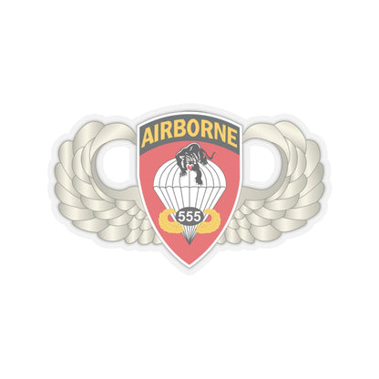 555th Parachute Infantry Battalion SSI sticker