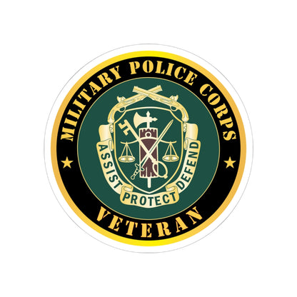 Kiss-Cut Stickers - Army - Military Police Corps Regimental Crest - Veteran