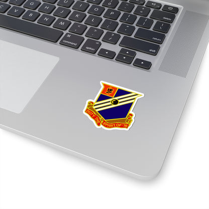 Kiss-Cut Stickers -  Army - 76th Field Artillery Regiment wo Txt X 300