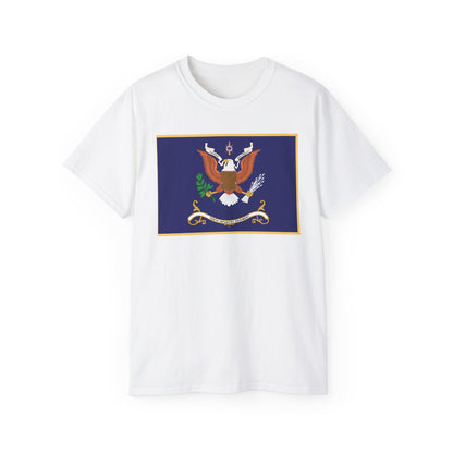 Unisex Ultra Cotton Tee - Regimental Colors  - 10th Infantry Regiment  X 300