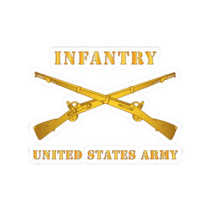 Kiss-Cut Stickers - Army - Infantry - Branch - US Army