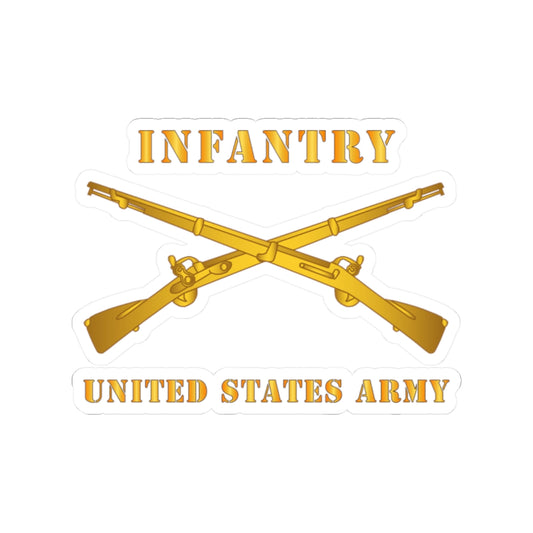 Kiss-Cut Stickers - Army - Infantry - Branch - US Army
