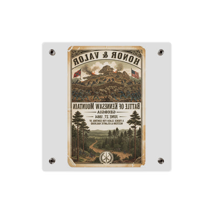 Acrylic Wall Art Panel - Battle of Kennesaw Mountain