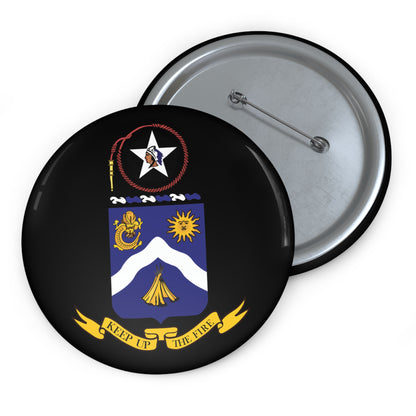 Custom Pin Buttons - COA - 9th Infantry Regiment