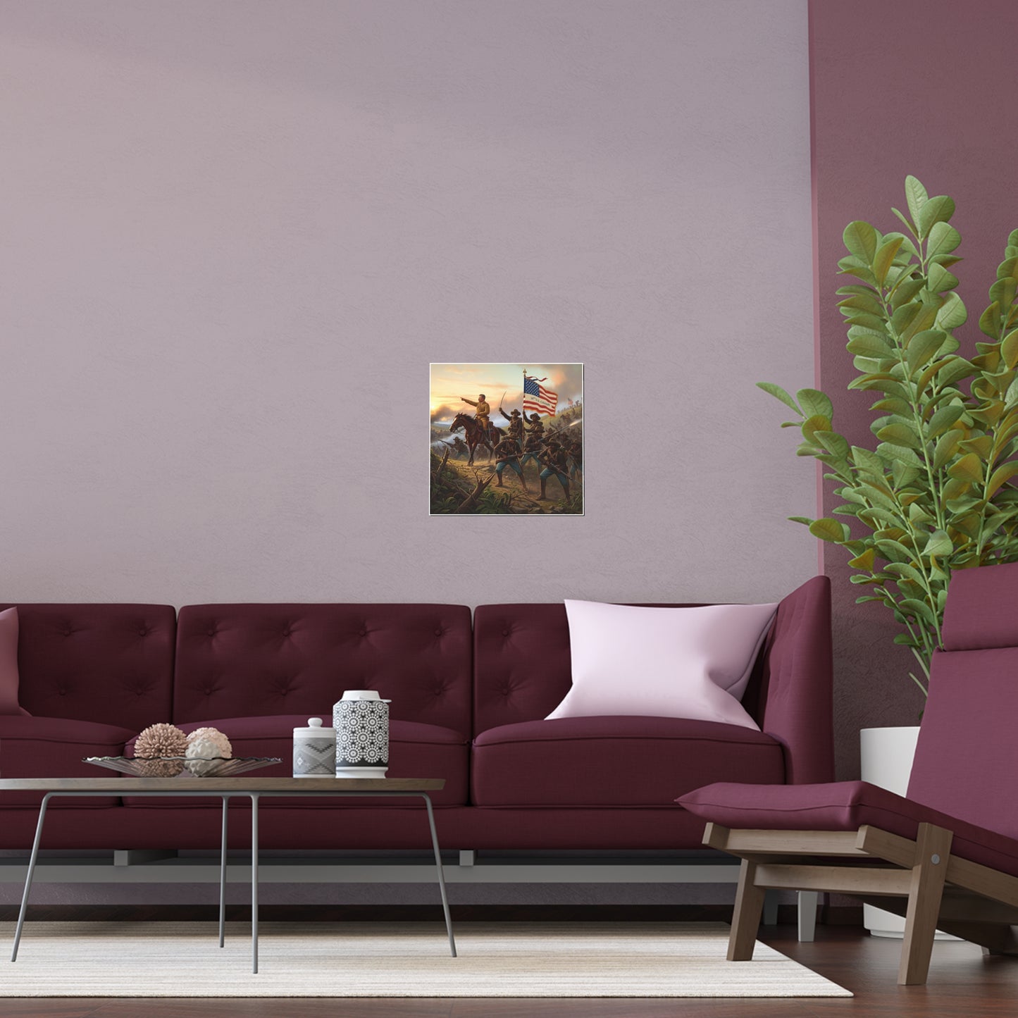 Indoor and Outdoor Silk Posters - Charge up JanJuan Hill