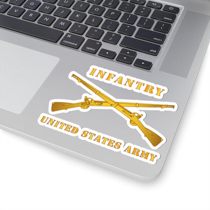Kiss-Cut Stickers - Army - Infantry - Branch - US Army X 300