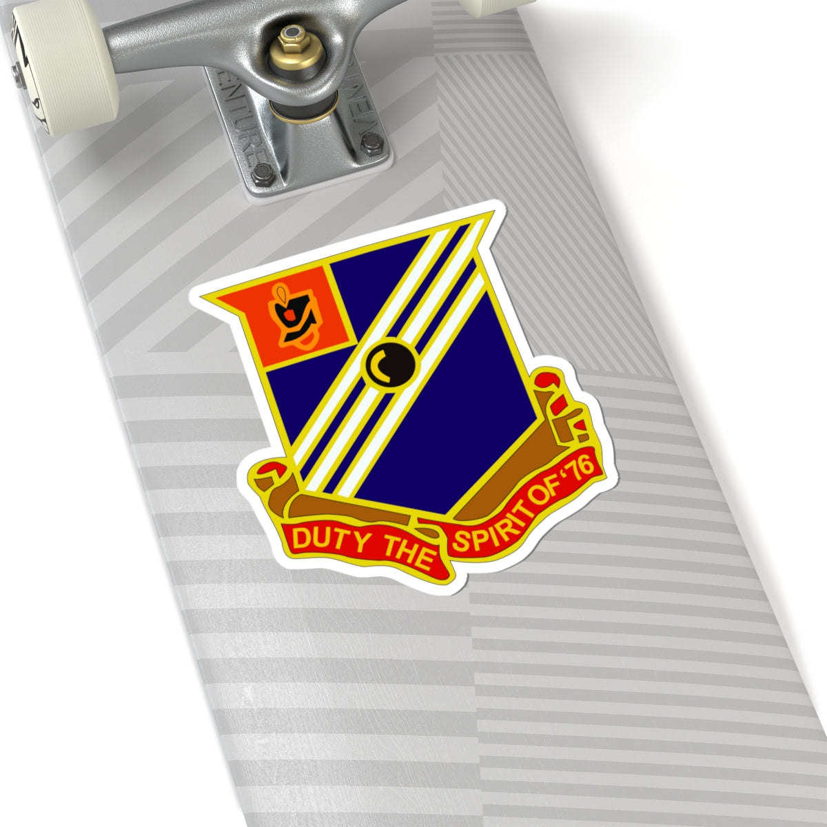 Kiss-Cut Stickers -  Army - 76th Field Artillery Regiment wo Txt X 300