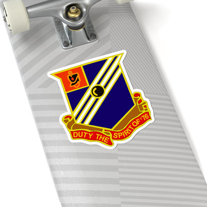 Kiss-Cut Stickers -  Army - 76th Field Artillery Regiment wo Txt X 300