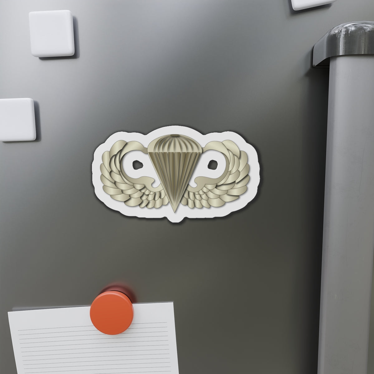 Die-Cut Magnets - Airborne Badge