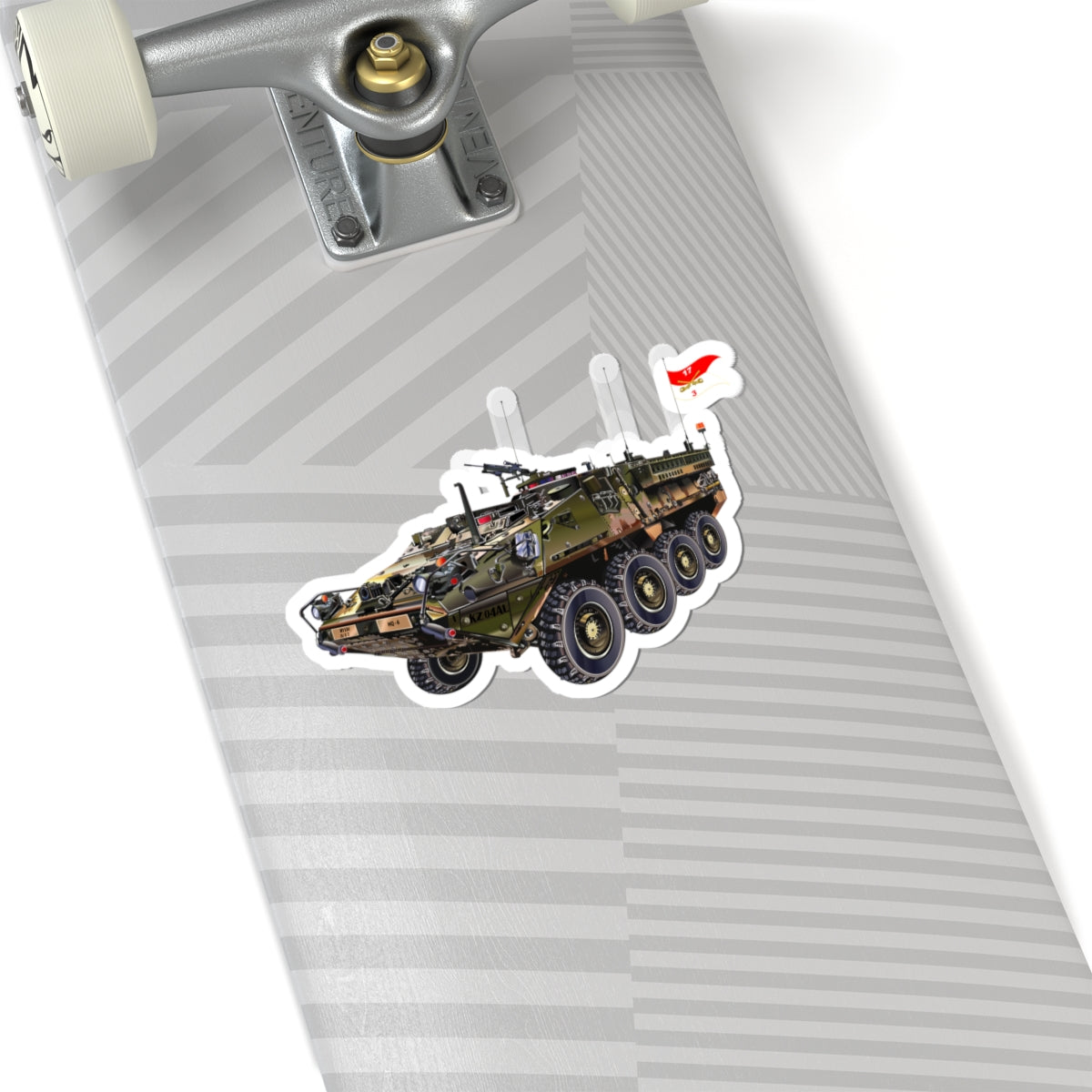 Kiss-Cut Stickers - Army - 3rd Squadron, 17th Cavalry Regiment Stryker Vehicle wo Txt