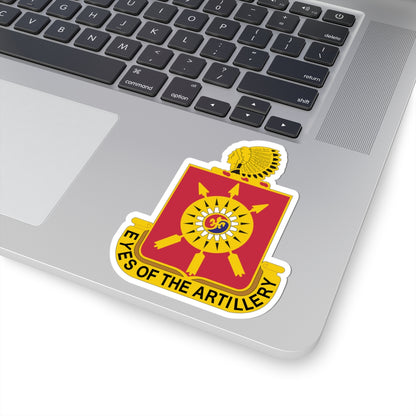 Kiss-Cut Stickers - Army - 171st Field Artillery Regiment - DUI wo Txt X 300