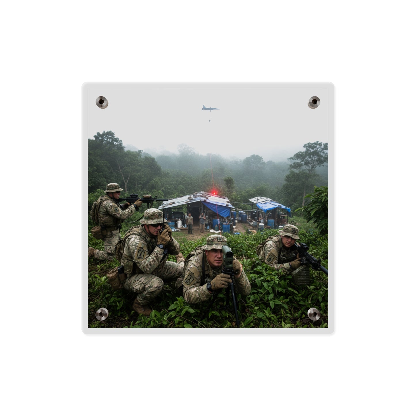 Acrylic Wall Art Panel - Jungle lab