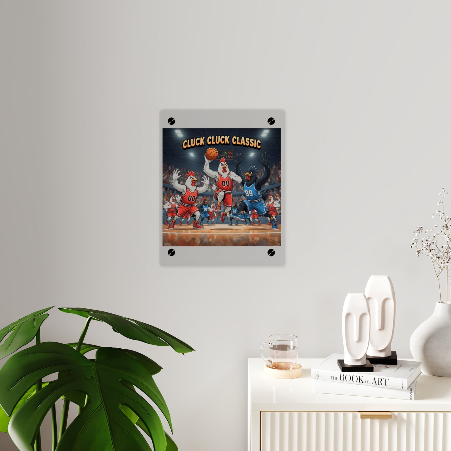 Acrylic Wall Art Panel - Chicken Classic