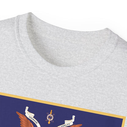 Unisex Ultra Cotton Tee - Regimental Colors  - 10th Infantry Regiment  X 300
