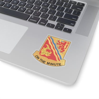Kiss-Cut Stickers - Army - 37th Field Artillery wo Txt