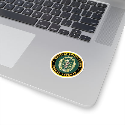 Kiss-Cut Stickers - Army - Military Police Corps Regimental Crest - Combat Veteran