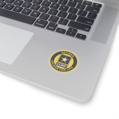 Kiss-Cut Stickers - US Army Soldier for Life