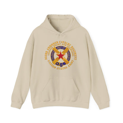 Unisex Heavy Blend™ Hooded Sweatshirt - Army - 1st Squadron, 303rd Armored Cavalry Regiment - DUI - Always Ready and Fearless - US Army X 300