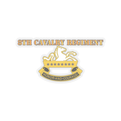 Kiss-Cut Stickers - Army - 8th Cavalry Regiment