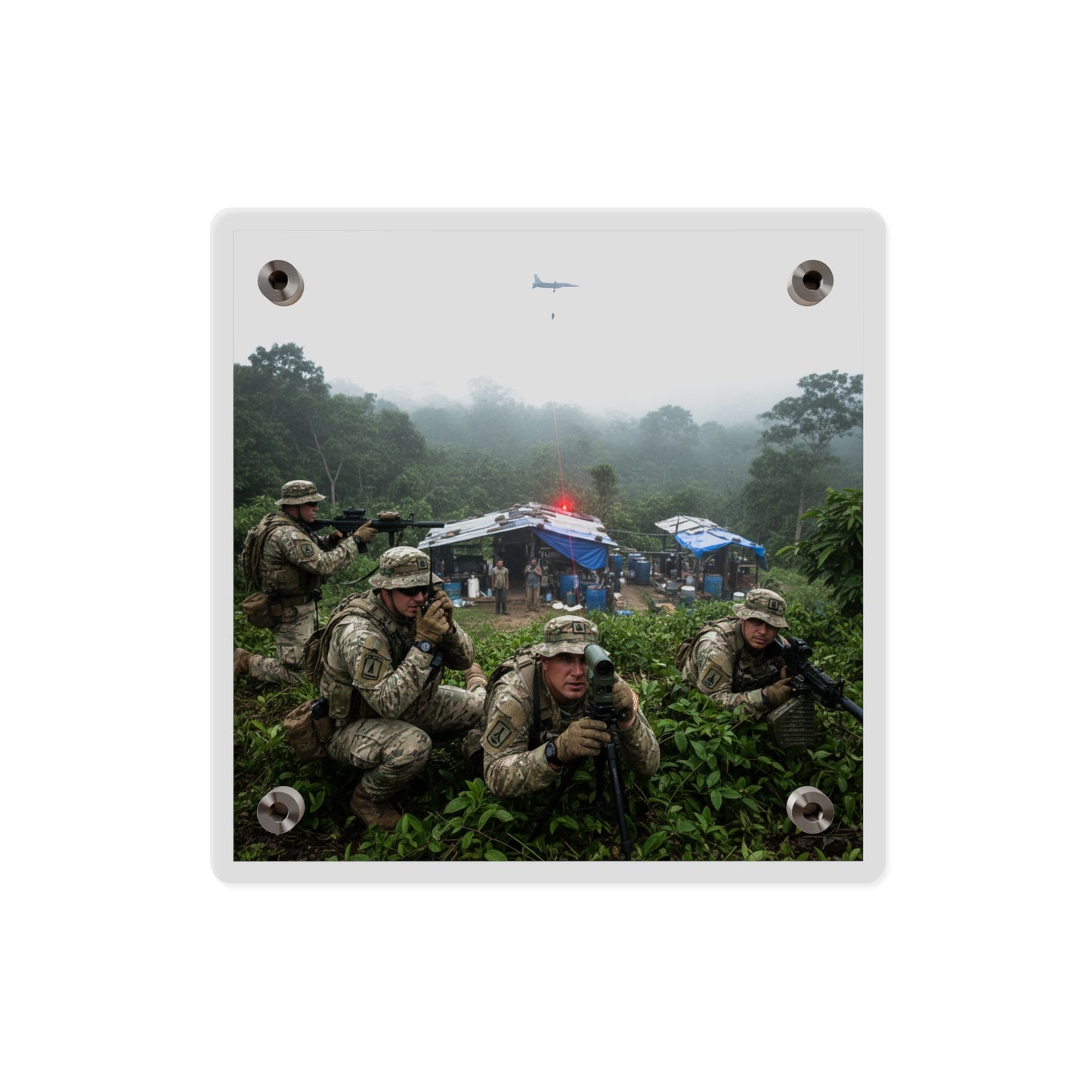 Acrylic Wall Art Panel - Jungle lab