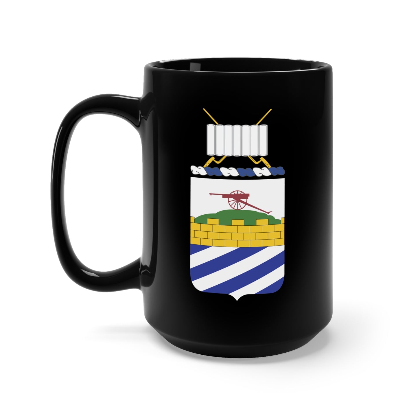 Black Mug 15oz - 7th Infantry Regiment