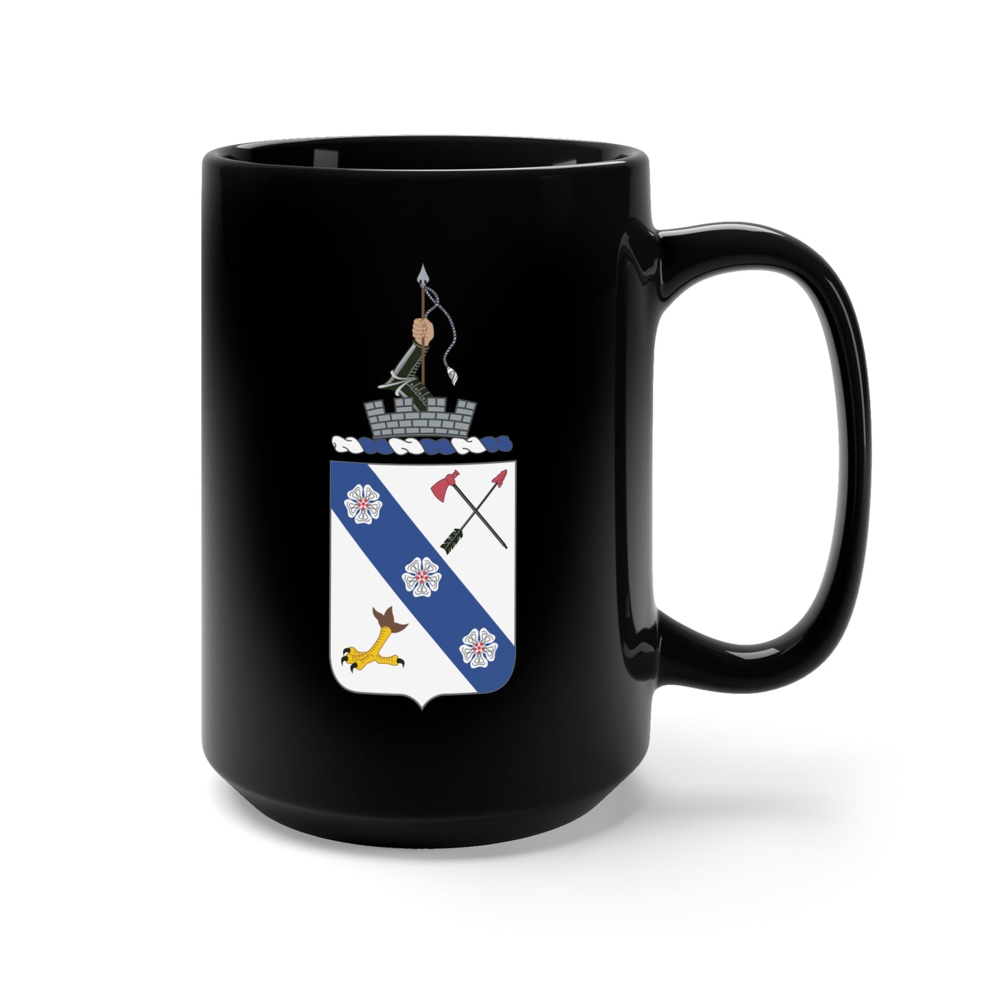 Black Mug 15oz - 8th Infantry Regiment