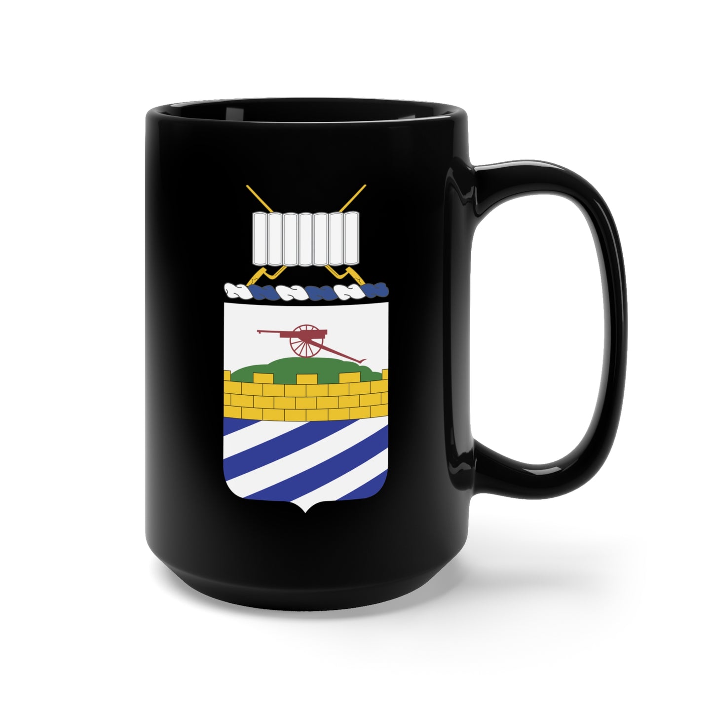 Black Mug 15oz - 7th Infantry Regiment